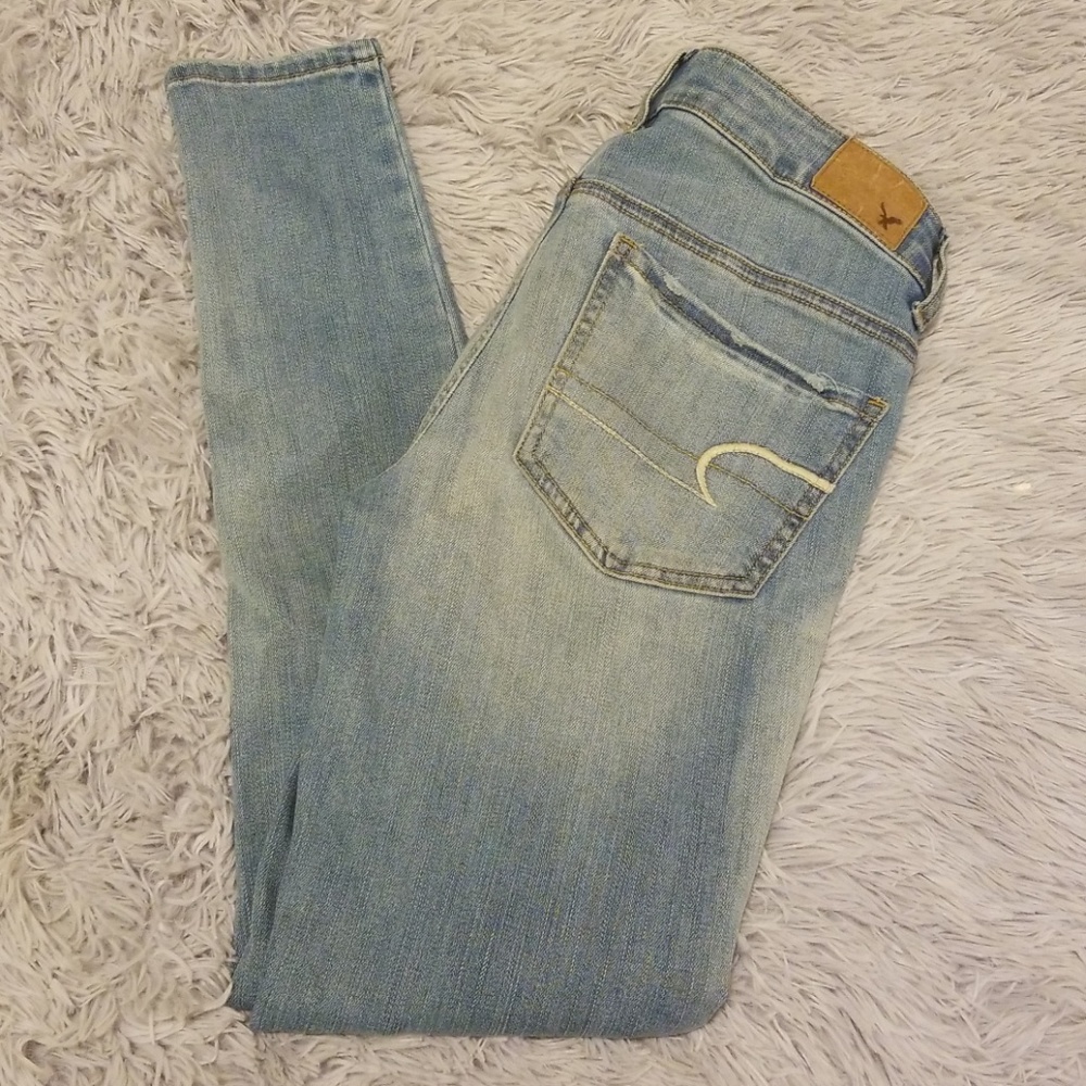 American Eagle super stretch jeggings short